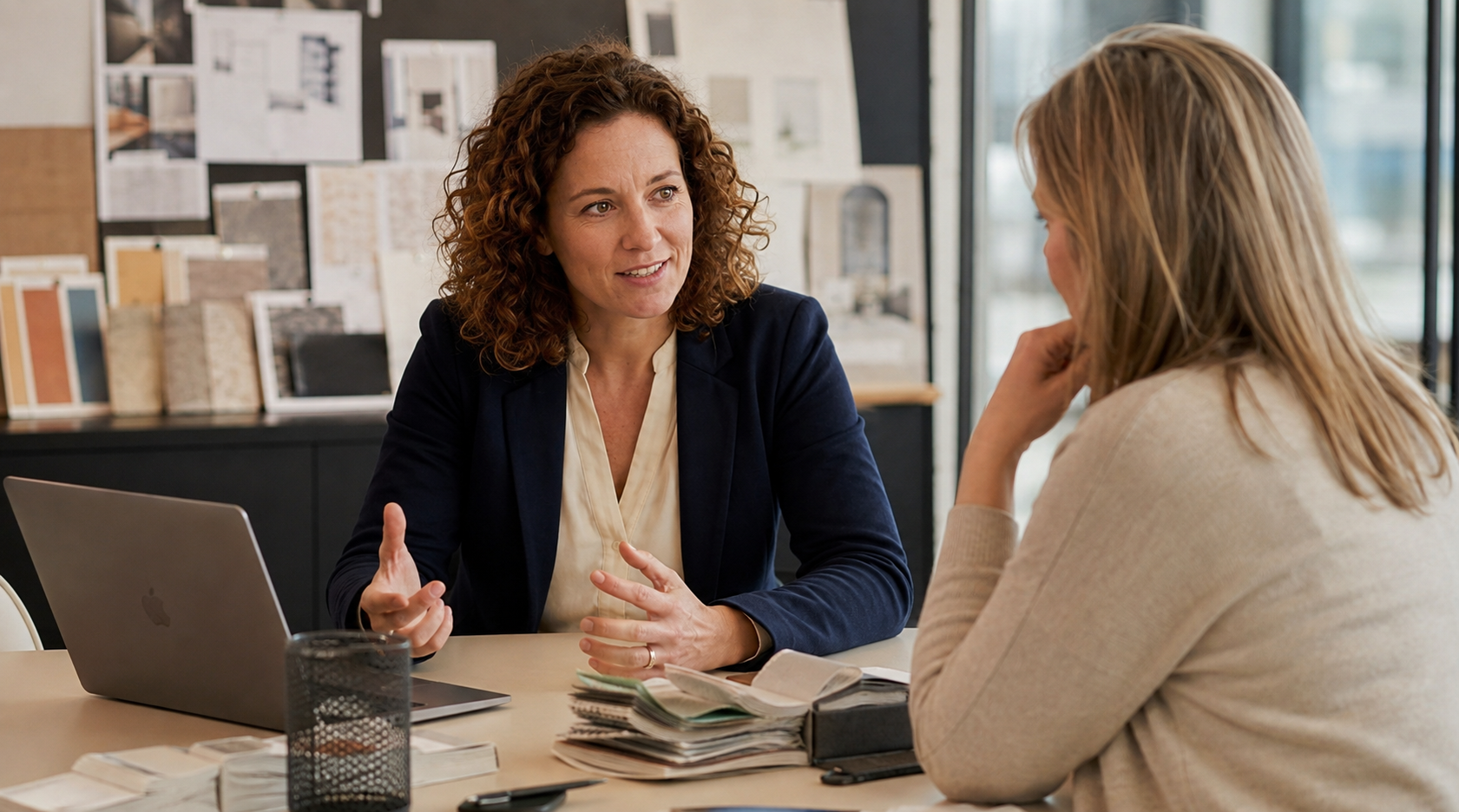 Accountant in gesprek met een ondernemer